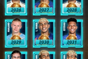 ChatGPT预测未来9年金球奖获奖者：亚马尔4次、姆巴佩2次