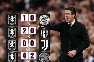 ️魔鬼主场！维拉近7个欧战主场不败，赢拜仁、巴黎，平尤文