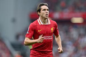 泰晤士：如果莱奥尼长时间伤缺，利物浦欧冠可能补报基耶萨