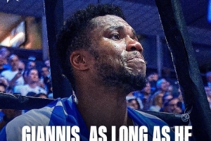 希腊篮协主席：只要不遭遇严重伤病 字母哥会一直为国家队效力