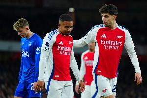 枪手周薪：哈弗茨28万顶薪热苏斯26.5万 续约萨利巴25万萨卡30万?