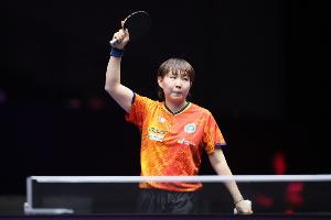 WTT中国大满贯女单1/32决赛：朱雨玲3-0战胜朱梓予，顺利晋级