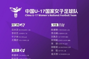 u17女足行程：10月1日赴摩洛哥、10月14日开始参加U17女足世界杯