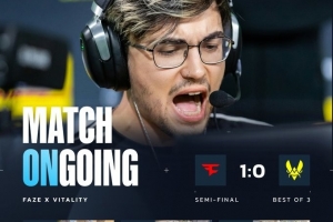 弓箭手放箭！总监米垃圾爆杀小蜜蜂 FaZe三加时22-20拿下图一