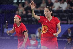 凡晨组合0-2不敌韩国组合，无缘丹麦羽毛球公开赛女双决赛