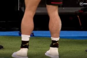 格拉利什：我的小腿天生又粗又壮，真没特意练过