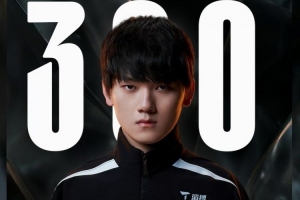 LOL赛事数据里程碑：JackeyLove达成全球总决赛300击杀成就