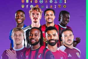 英超10月最佳进球候选：萨拉赫、凯塞多、沃尔特马德进球在列