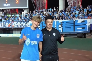 本赛季交出5球2助答卷，大连远征球迷高喊“刘祝润留下”