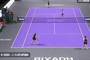 谢淑薇/奥斯塔彭科获小组第一，晋级WTA年终总决赛双打组淘汰赛