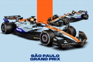 威廉姆斯赛车将用海湾石油涂装，涂装上用12种语言写下493词寄语