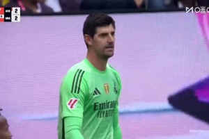 传中就有啊！赫伊森冒顶，科克助攻索尔洛特破门扳平皇马！