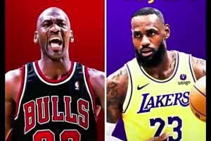 美媒发问：是乔丹的10次得分王还是詹姆斯的40000分更难？