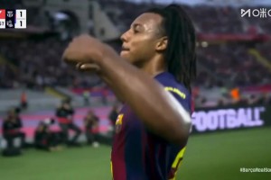 巴萨1-1扳平比分！拉什福德角球送助攻，孔德抢点头球破门！