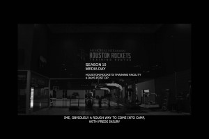 范乔丹：今年我不用接受采访了，可以坐在这儿看他们比赛