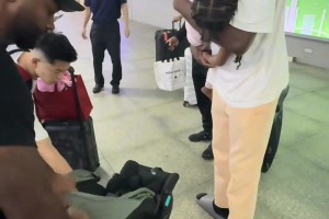 想不到球场上硬气的追梦，在老婆这里是个十足的暖男