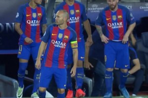 现场原声美国队长化身边路超跑，助攻萨56破门！