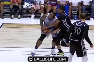 这也太胖了吧？绿军旧将大宝贝格伦-戴维斯还在BIG3联赛打球