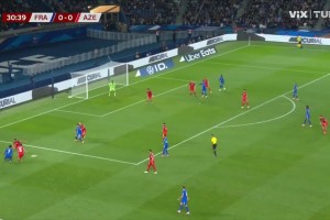 【集锦】世预赛-姆巴佩个人秀+传射拉比奥特破门 法国3-0阿塞拜疆