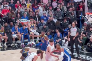 配合天衣无缝杨瀚森默契手递手+连续掩护！助阿夫迪亚轻松取分