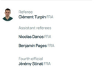 欧冠利物浦对阵加拉塔萨雷裁判名单：法国主裁克莱门特执法