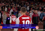 欧冠半场阿森纳1-0领先奥林匹亚科斯