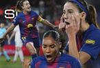太残暴！欧冠首轮巴萨女足7-1大胜拜仁女足