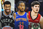 交易模拟：字母去纽约火箭得布伦森雄鹿得范乔丹&哈特&谢泼德等