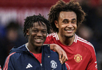 曼联将与梅努、齐尔克泽谈未来，两人本赛季出场时间不足
