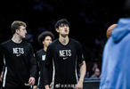 NBA中国赛篮网2分险胜太阳，曾凡博两场未登场
