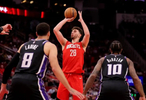 三节战罢火箭VS鹈鹕比分102-88火箭领先