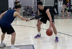 训练师唐天天分享篮球控运与禁区终结技巧